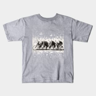 Long Bike Kids T-Shirt